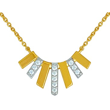 Collier Diamants et Or 750/1000e