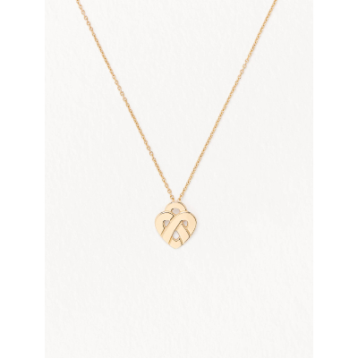 Collier Coeur Entrelacé Mini POIRAY