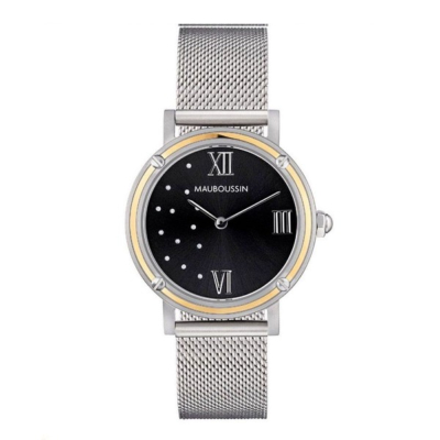 Montre femme "Revendication" acier MAUBOUSSIN