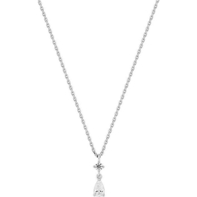 Collier Diamants et Or Blanc