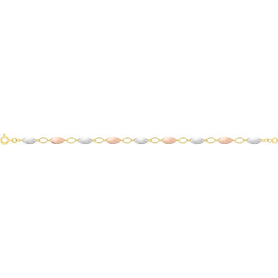 Bracelet  Or Tricolore