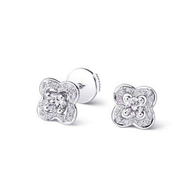 Boucles d'oreilles "Aimez vous en Chance" Mauboussin