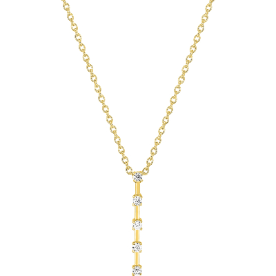 Collier Diamant et Or jaune