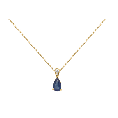 Collier Saphir