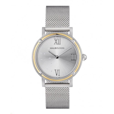 Montre femme "Revendication" acier MAUBOUSSIN