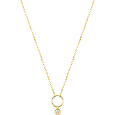 Collier Diamant et Or jaune