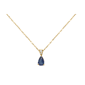 Collier Saphir