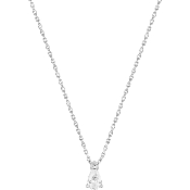 Pendentif Poire Diamants 0.50Ct