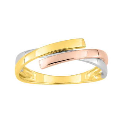 Bague Or Tricolore