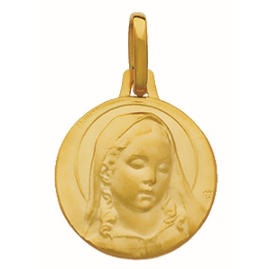Médaille Vierge Or Jaune
