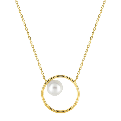 Collier Or 750/1000e et Perle de Culture