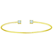 Bracelet Jonc Or jaune et Diamants