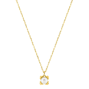 Collier Or 750/1000e et Perle de Culture