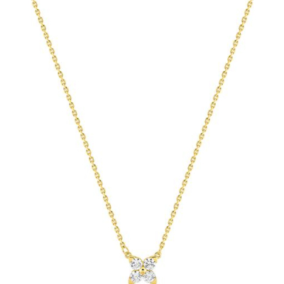 Collier Or Jaune et Diamants