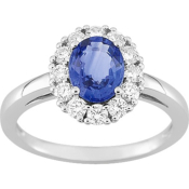 Bague Saphir et Diamants