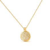 Collier Or Jaune et Diamants CLOZEAU