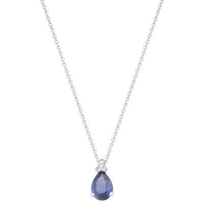 Collier Saphir