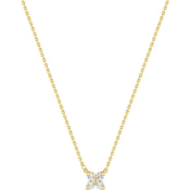 Collier Or Jaune et Diamants