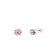 Boucles d'oreilles Saphir Rose "Vie, Volupté et Passion" Mauboussin
