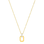 Collier Or Jaune et Diamants