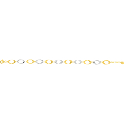 Bracelet  Or Bicolore