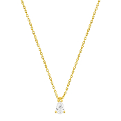 Pendentif Poire Diamants 0.50Ct