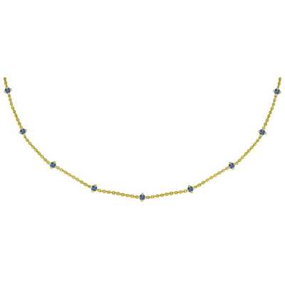 Collier Saphirs
