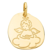 Médaille Ange Or Jaune