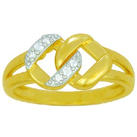 Bague Or Jaune & Diamants 