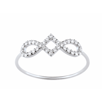 Bague Oxyde Zirconium Lore