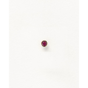 Boucle d'oreille Lolita Rhodolite POIRAY