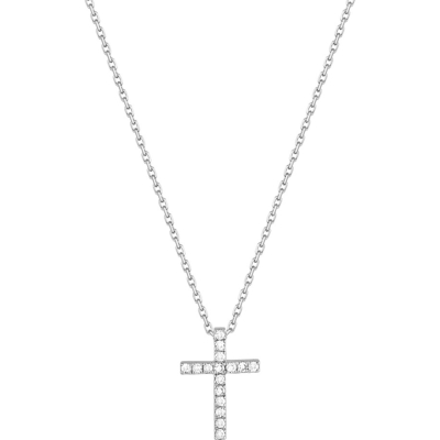 Collier Diamants et Or Blanc