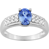 Bague Saphir et Diamants