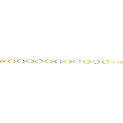 Bracelet  Or Bicolore