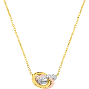 Collier Or 750/1000e et Diamants