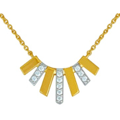 Collier Diamants et Or 750/1000e